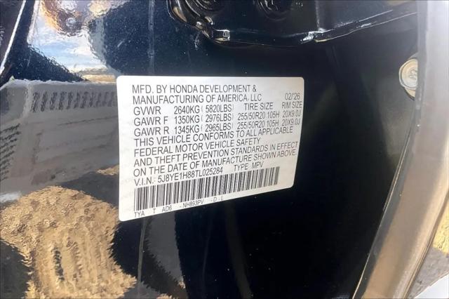 2026 Acura MDX Advance Package