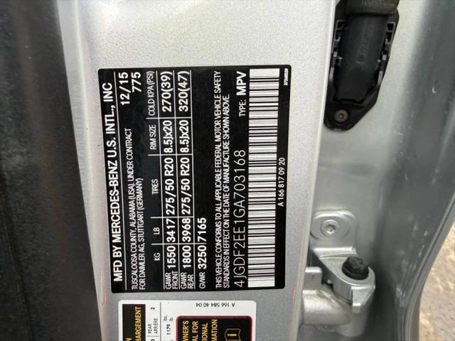 2016 Mercedes-Benz GL 4MATIC