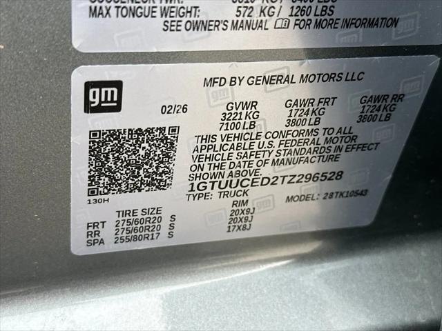2026 GMC Sierra 1500 Crew Cab, Short Bed, Elevation, 4WD