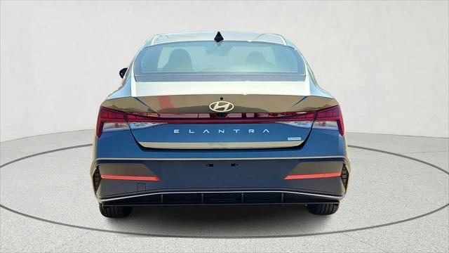 2026 Hyundai Elantra Hybrid Blue