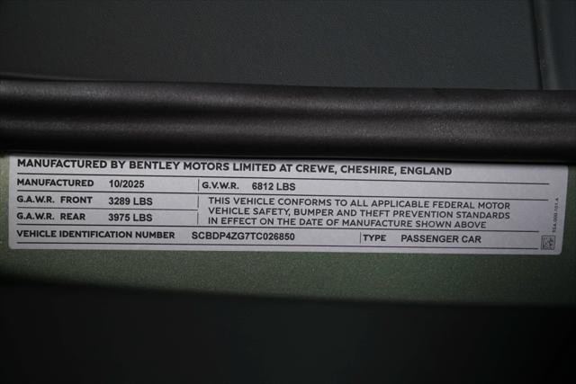 2026 Bentley Continental GT V8