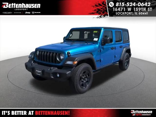 2026 Jeep Wrangler 4-Door Sport S 4x4 for sale in Lockport, IL