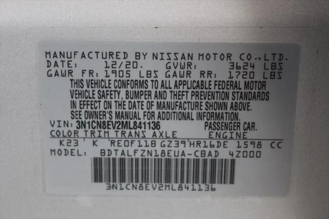 2021 Nissan Versa SV Xtronic CVT