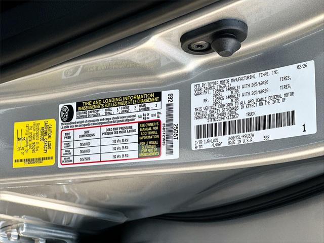 2026 Toyota Tundra Platinum Hybrid CrewMax 5.5' Bed