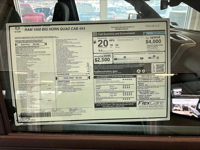 2026 Ram 1500 Big Horn Quad Cab 4x4 64 Box