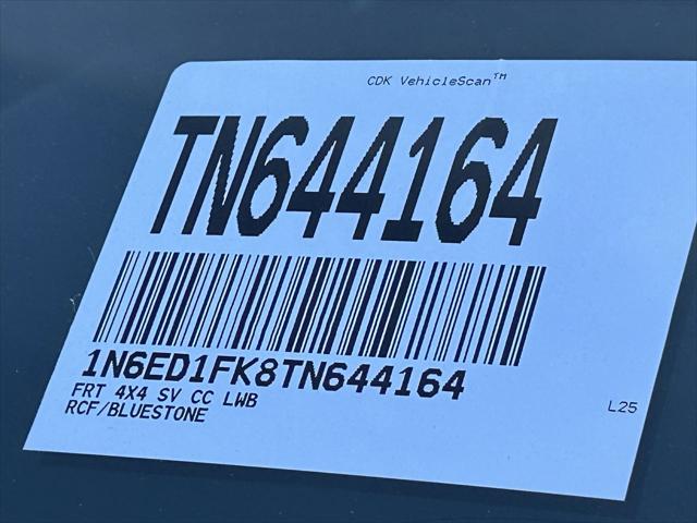 2026 Nissan Frontier Crew Cab Long Bed SV 4x4