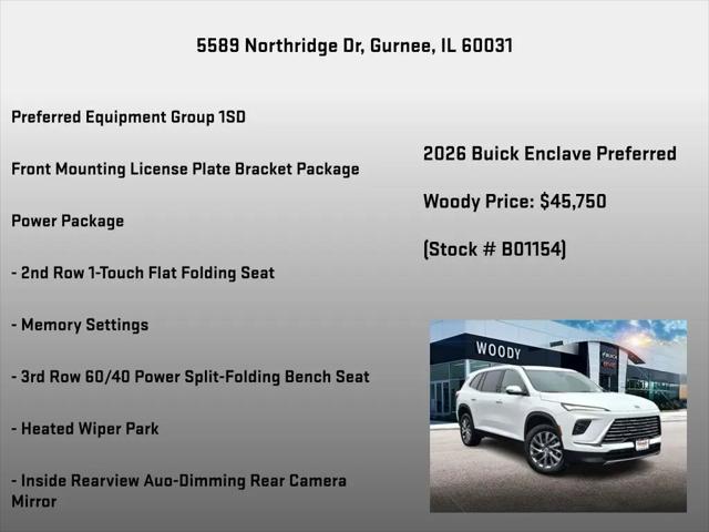 2026 Buick Enclave Preferred FWD