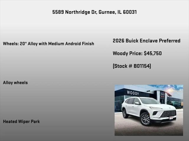 2026 Buick Enclave Preferred FWD