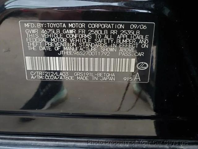 2007 Lexus GS 350 GS 350