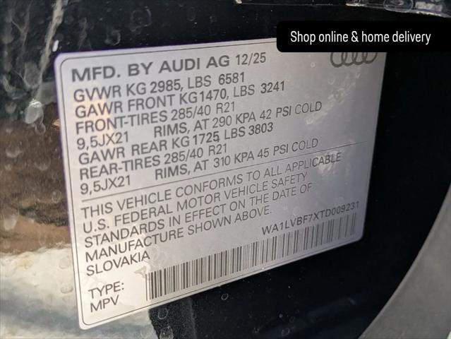 2026 Audi Q7 Premium Plus TFSI quattro tiptronic