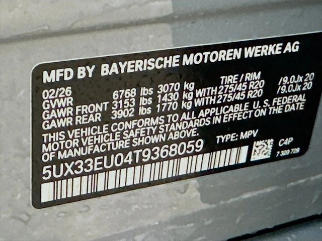 2026 BMW X5 M60i