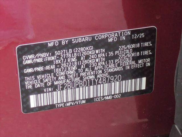 2026 Subaru Outback Premium
