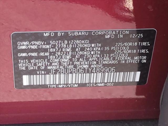 2026 Subaru Outback Premium