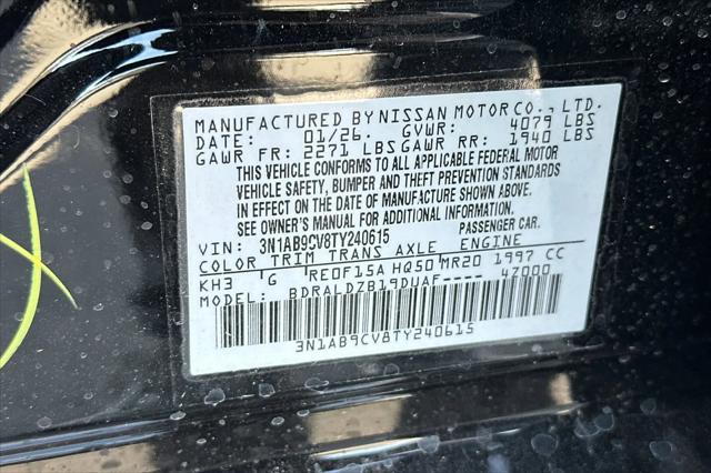 2026 Nissan Sentra SV