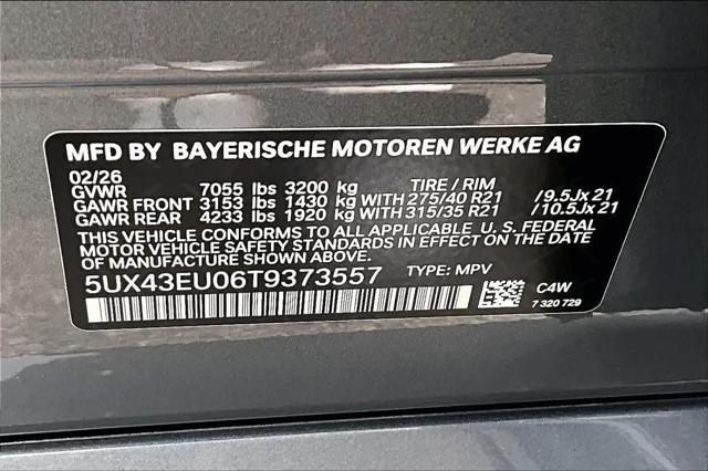 2026 BMW X5 xDrive50e
