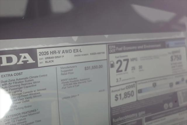 2026 Honda HR-V AWD EX-L