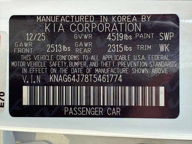 2026 Kia K5 GT-Line AWD