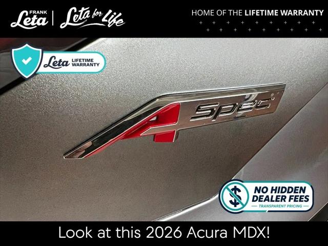 2026 Acura MDX A-SPEC