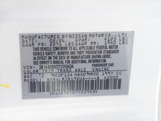 2026 Nissan Sentra SR