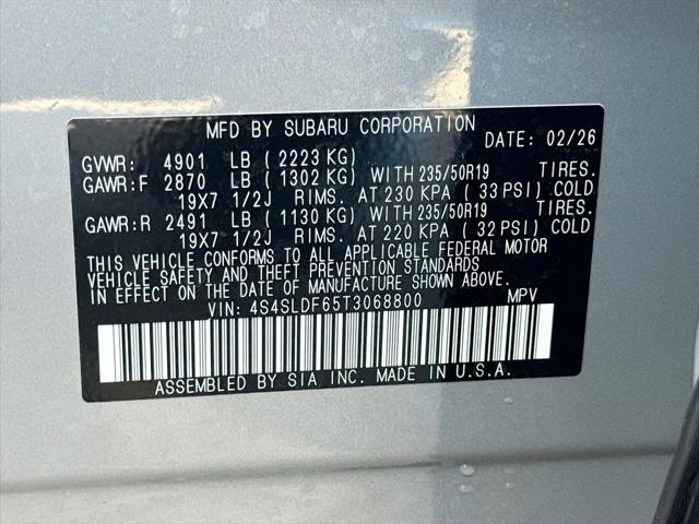 2026 Subaru Forester Sport
