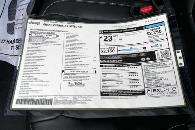 2026 Jeep Grand Cherokee Limited