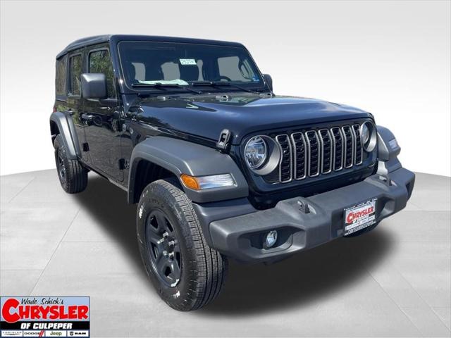 2026 Jeep Wrangler WRANGLER 4-DOOR SPORT 2026 Jeep Wrangler WRANGLER 4-DOOR SPORT