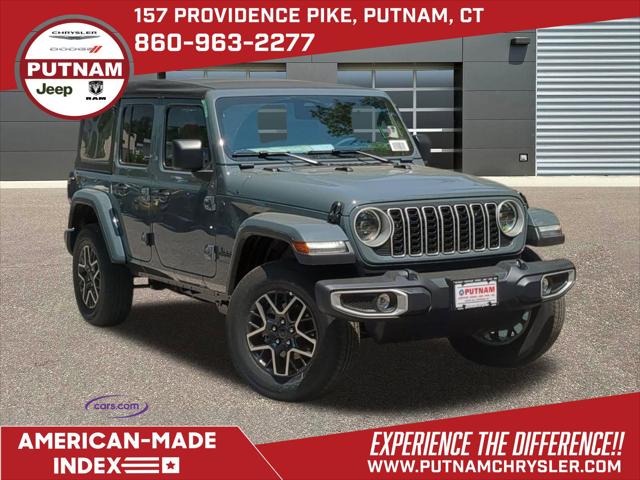 2026 Jeep Wrangler 4-Door Sahara 4x4 for sale in Putnam, CT