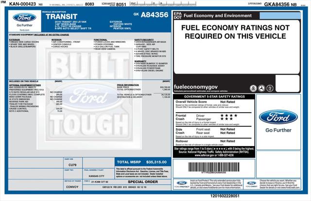 2016 Ford Transit Base