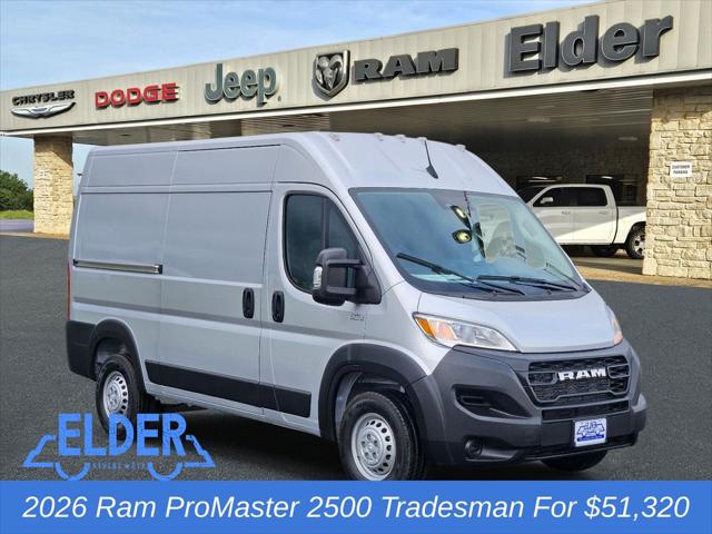 2026 RAM Ram ProMaster RAM PROMASTER 2500 TRADESMAN CARGO VAN HIGH ROOF 136 WB
