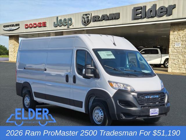 2026 RAM Ram ProMaster RAM PROMASTER 2500 TRADESMAN CARGO VAN HIGH ROOF 159 WB