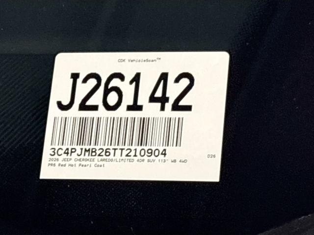 2026 Jeep Cherokee Laredo 4x4