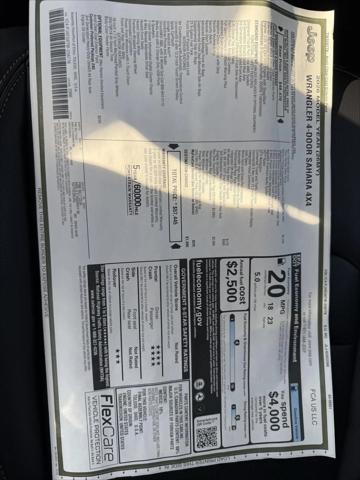 2026 Jeep Wrangler 4-Door Sahara 4x4