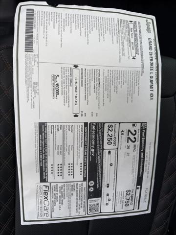 2026 Jeep Grand Cherokee Summit 4x4