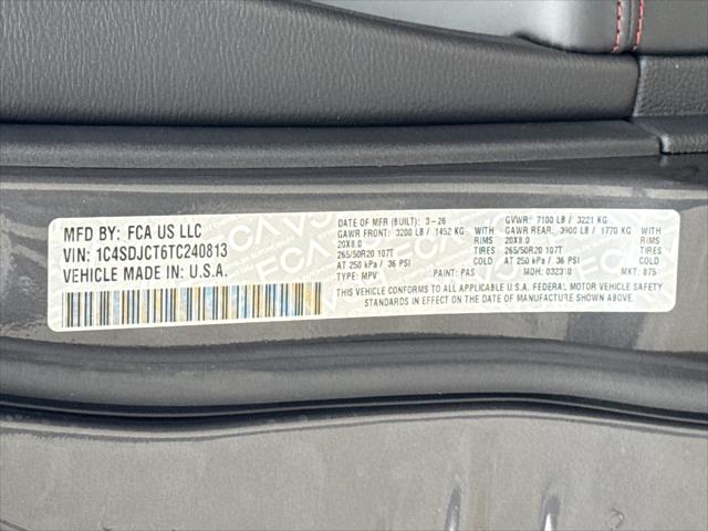 2026 Dodge Durango GT Plus HEMI V8