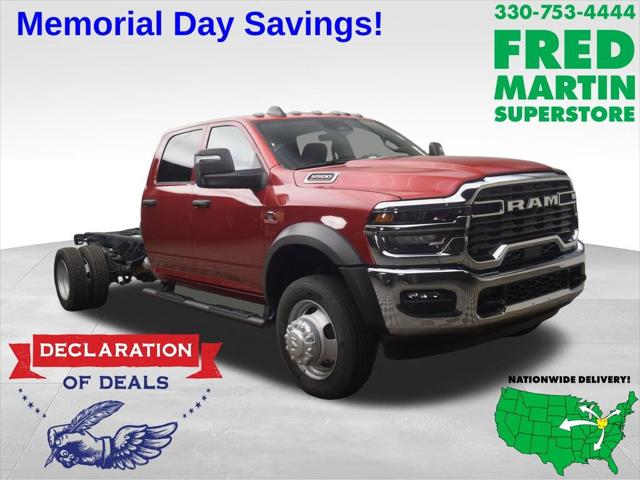 2026 RAM Ram 5500 Chassis Cab RAM 5500 TRADESMAN CHASSIS CREW CAB 4X4 84 CA