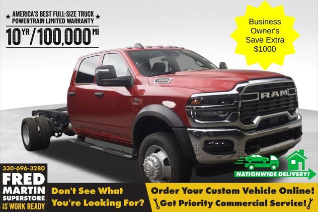 2026 RAM 5500 Chassis RAM 5500 TRADESMAN CHASSIS CREW CAB 4X4 84 CA
