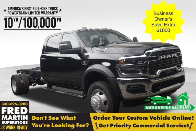 2026 RAM 5500 Chassis RAM 5500 TRADESMAN CHASSIS CREW CAB 4X4 84 CA