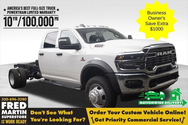 2026 RAM 5500 Chassis RAM 5500 TRADESMAN CHASSIS CREW CAB 4X4 84 CA