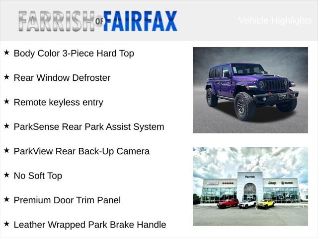 2026 Jeep Wrangler WRANGLER 4-DOOR RUBICON X 2026 Jeep Wrangler WRANGLER 4-DOOR RUBICON X