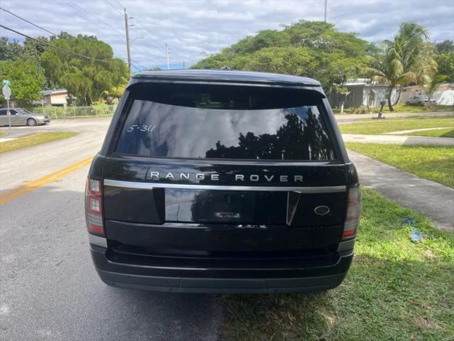 2015 Land Rover Range Rover 3.0L V6 Supercharged HSE