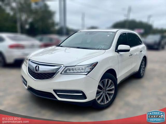 2016 Acura MDX Technology & AcuraWatch Plus Packages for sale in Tampa, FL
