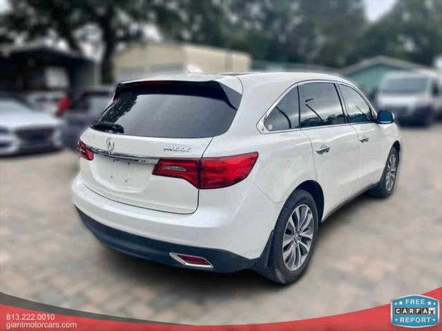 2016 Acura MDX Technology & AcuraWatch Plus Packages