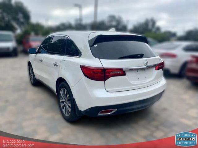 2016 Acura MDX Technology & AcuraWatch Plus Packages