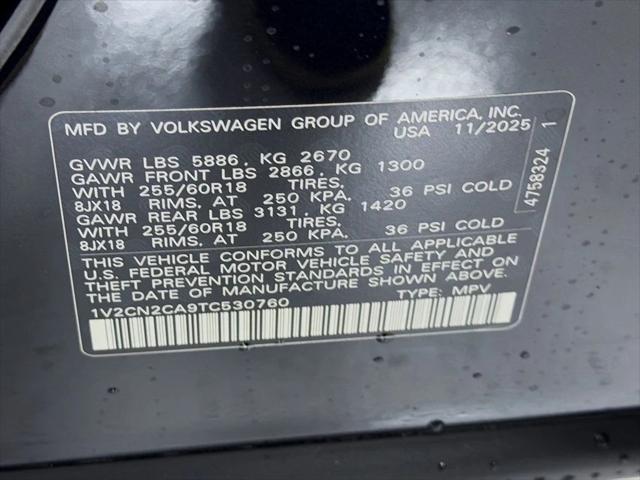 2026 Volkswagen Atlas Peak Edition
