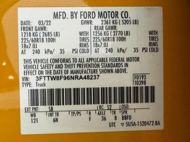2022 Ford Maverick Lariat