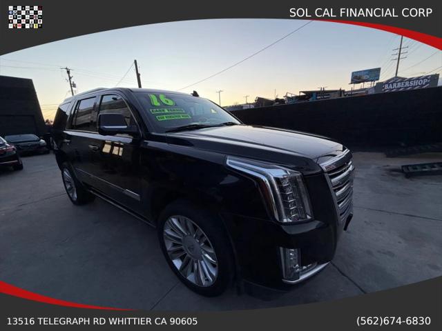 2016 Cadillac Escalade Platinum