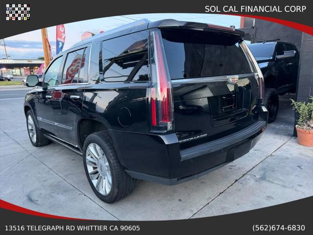 2016 Cadillac Escalade Platinum