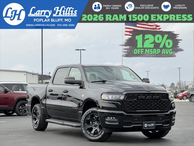 2026 Ram 1500 Express Crew Cab 4x4 5'7" Box for sale in Poplar Bluff, MO