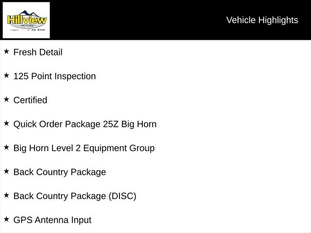 2022 RAM 1500 Big Horn Crew Cab 4x4 57 Box