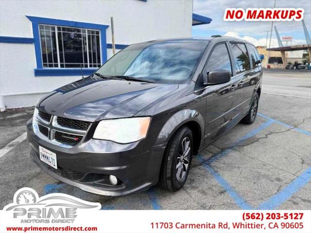 2017 Dodge Grand Caravan SXT for sale in Whittier, CA